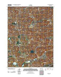 Bingham Nebraska Historical topographic map, 1:24000 scale, 7.5 X 7.5 Minute, Year 2011