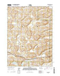Bingham Nebraska Current topographic map, 1:24000 scale, 7.5 X 7.5 Minute, Year 2014