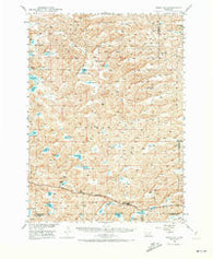Bingham Nebraska Historical topographic map, 1:62500 scale, 15 X 15 Minute, Year 1948