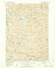 Bingham Nebraska Historical topographic map, 1:62500 scale, 15 X 15 Minute, Year 1948