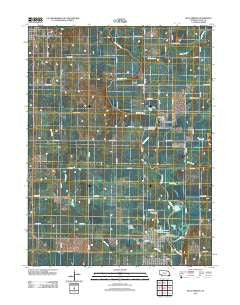 Blue Springs Nebraska Historical topographic map, 1:24000 scale, 7.5 X 7.5 Minute, Year 2011