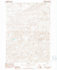 Bornemann Lake Nebraska Historical topographic map, 1:24000 scale, 7.5 X 7.5 Minute, Year 1990