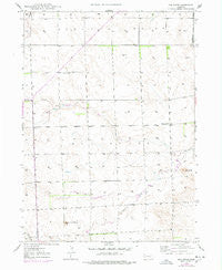 Box Butte Nebraska Historical topographic map, 1:24000 scale, 7.5 X 7.5 Minute, Year 1947