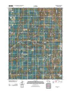 Brainard Nebraska Historical topographic map, 1:24000 scale, 7.5 X 7.5 Minute, Year 2011