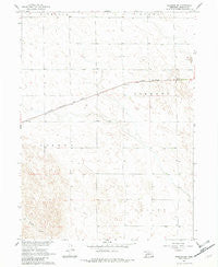 Brandon SE Nebraska Historical topographic map, 1:24000 scale, 7.5 X 7.5 Minute, Year 1961