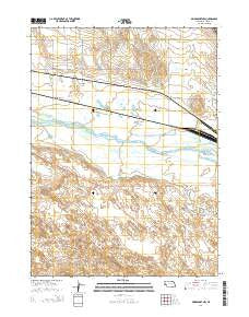 Bridgeport NW Nebraska Current topographic map, 1:24000 scale, 7.5 X 7.5 Minute, Year 2014