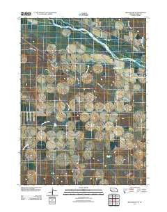 Broadwater SW Nebraska Historical topographic map, 1:24000 scale, 7.5 X 7.5 Minute, Year 2011