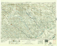 Broken Bow Nebraska Historical topographic map, 1:250000 scale, 1 X 2 Degree, Year 1955