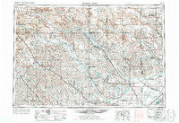 Broken Bow Nebraska Historical topographic map, 1:250000 scale, 1 X 2 Degree, Year 1955