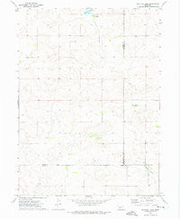 Bucktail Lake Nebraska Historical topographic map, 1:24000 scale, 7.5 X 7.5 Minute, Year 1972