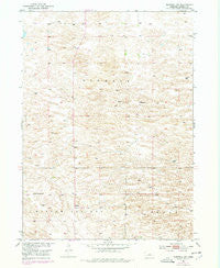 Burwell NE Nebraska Historical topographic map, 1:24000 scale, 7.5 X 7.5 Minute, Year 1952