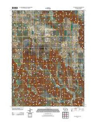 Callaway NW Nebraska Historical topographic map, 1:24000 scale, 7.5 X 7.5 Minute, Year 2011