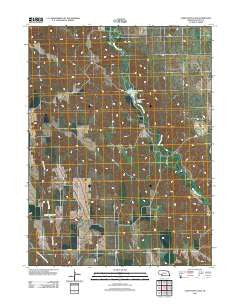 Camp Hayes Lake Nebraska Historical topographic map, 1:24000 scale, 7.5 X 7.5 Minute, Year 2011