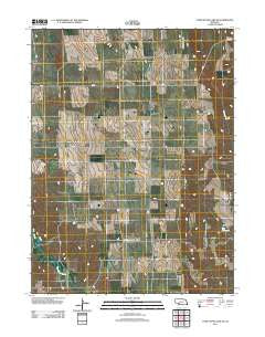 Camp Hayes Lake SE Nebraska Historical topographic map, 1:24000 scale, 7.5 X 7.5 Minute, Year 2011