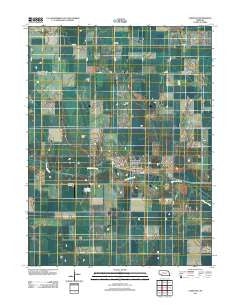 Carleton Nebraska Historical topographic map, 1:24000 scale, 7.5 X 7.5 Minute, Year 2011