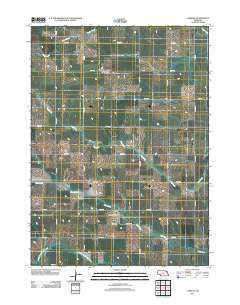 Carroll Nebraska Historical topographic map, 1:24000 scale, 7.5 X 7.5 Minute, Year 2011