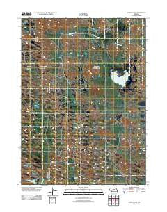 Carson Lake Nebraska Historical topographic map, 1:24000 scale, 7.5 X 7.5 Minute, Year 2011