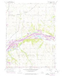 Cedar Creek Nebraska Historical topographic map, 1:24000 scale, 7.5 X 7.5 Minute, Year 1956
