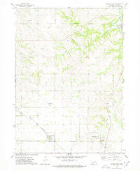 Center West Nebraska Historical topographic map, 1:24000 scale, 7.5 X 7.5 Minute, Year 1974