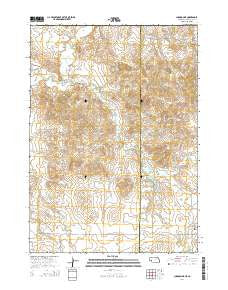 Chadron NE Nebraska Current topographic map, 1:24000 scale, 7.5 X 7.5 Minute, Year 2014