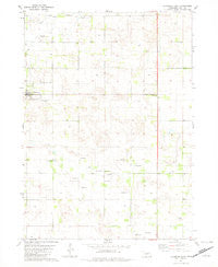 Chambers East Nebraska Historical topographic map, 1:24000 scale, 7.5 X 7.5 Minute, Year 1981