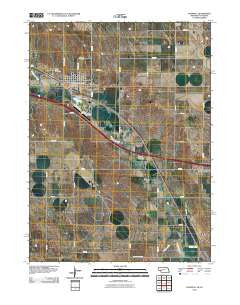 Chappell Nebraska Historical topographic map, 1:24000 scale, 7.5 X 7.5 Minute, Year 2010