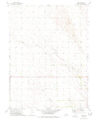 Chase Nebraska Historical topographic map, 1:24000 scale, 7.5 X 7.5 Minute, Year 1973
