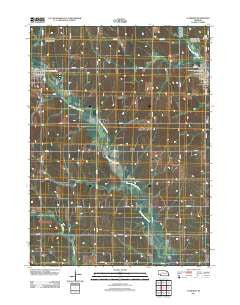 Clarkson Nebraska Historical topographic map, 1:24000 scale, 7.5 X 7.5 Minute, Year 2011