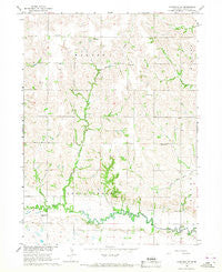 Clarkson SW Nebraska Historical topographic map, 1:24000 scale, 7.5 X 7.5 Minute, Year 1966