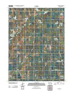 Clatonia Nebraska Historical topographic map, 1:24000 scale, 7.5 X 7.5 Minute, Year 2011