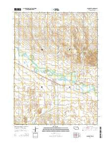 Clearwater Nebraska Current topographic map, 1:24000 scale, 7.5 X 7.5 Minute, Year 2014