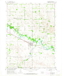Clearwater Nebraska Historical topographic map, 1:24000 scale, 7.5 X 7.5 Minute, Year 1963