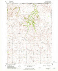 Clinton NE Nebraska Historical topographic map, 1:24000 scale, 7.5 X 7.5 Minute, Year 1969
