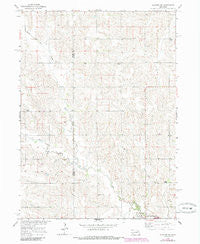 Closter SE Nebraska Historical topographic map, 1:24000 scale, 7.5 X 7.5 Minute, Year 1963