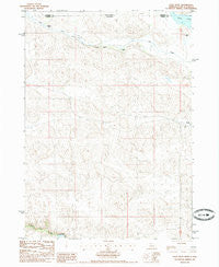 Cody West Nebraska Historical topographic map, 1:24000 scale, 7.5 X 7.5 Minute, Year 1985