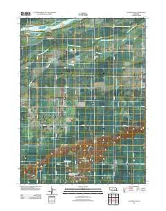 Columbus SW Nebraska Historical topographic map, 1:24000 scale, 7.5 X 7.5 Minute, Year 2011