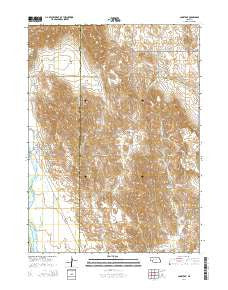 Comstock Nebraska Current topographic map, 1:24000 scale, 7.5 X 7.5 Minute, Year 2014