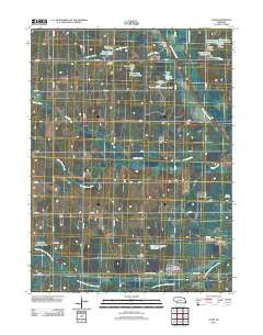 Cook Nebraska Historical topographic map, 1:24000 scale, 7.5 X 7.5 Minute, Year 2011