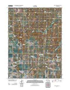 Crete North Nebraska Historical topographic map, 1:24000 scale, 7.5 X 7.5 Minute, Year 2011