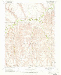 Culbertson SE Nebraska Historical topographic map, 1:24000 scale, 7.5 X 7.5 Minute, Year 1970