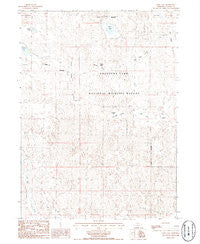 Deer Lake Nebraska Historical topographic map, 1:24000 scale, 7.5 X 7.5 Minute, Year 1986