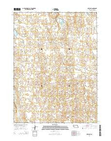 Deer Lake Nebraska Current topographic map, 1:24000 scale, 7.5 X 7.5 Minute, Year 2014