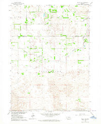 Deloit SW Nebraska Historical topographic map, 1:24000 scale, 7.5 X 7.5 Minute, Year 1963