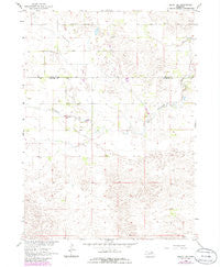 Deloit SW Nebraska Historical topographic map, 1:24000 scale, 7.5 X 7.5 Minute, Year 1963