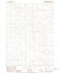Dismal River Ranch NE Nebraska Historical topographic map, 1:24000 scale, 7.5 X 7.5 Minute, Year 1985