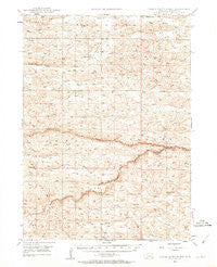 Dismal River Ranch Nebraska Historical topographic map, 1:62500 scale, 15 X 15 Minute, Year 1947