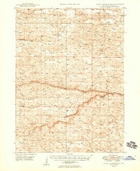 Dismal River Ranch Nebraska Historical topographic map, 1:62500 scale, 15 X 15 Minute, Year 1949