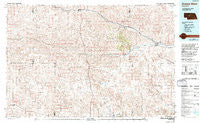 Dismal River Nebraska Historical topographic map, 1:100000 scale, 30 X 60 Minute, Year 1985