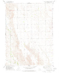 Dittons Creek SE Nebraska Historical topographic map, 1:24000 scale, 7.5 X 7.5 Minute, Year 1974