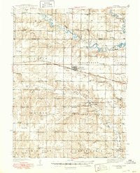 Dorchester Nebraska Historical topographic map, 1:62500 scale, 15 X 15 Minute, Year 1940